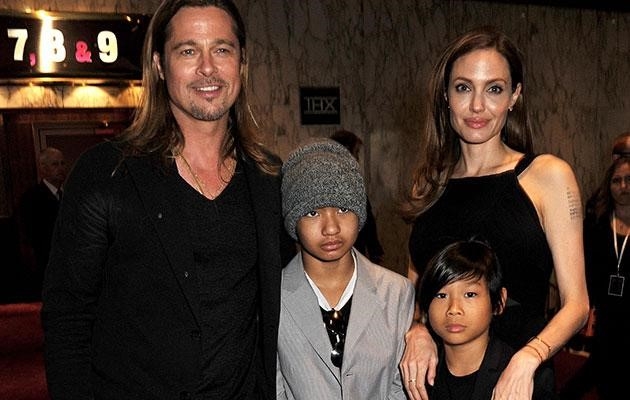 Brad Pitt khong co quyen tu den tham cac con hinh anh 2