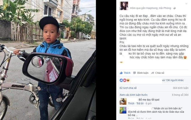 Vu cau be xin loi khi dam taxi: 'Toi rat tu hao ve hoc tro' hinh anh 1