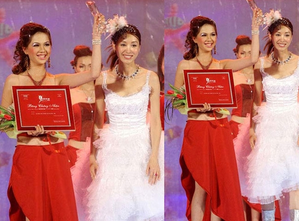Ngọc Trinh đạt giải Siêu mẫu ăn ảnh trong cuộc thi Siêu mẫu Việt Nam và bước đầu chập chững bước vào làng catwalk chuyên nghiệp