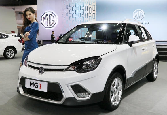 Nhờ lợi thế giá rẻ, MG3 hiện chiếm tới 70% doanh số của SAIC (Ảnh: Nikkei)