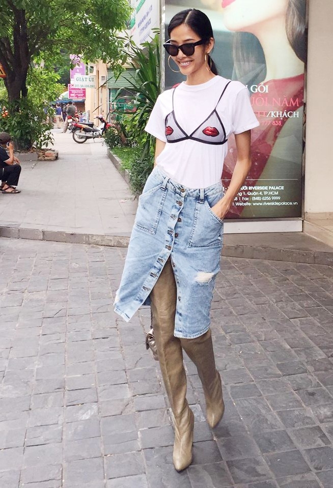 Nhung sao Viet dien mot thu dong dep nhat tuan qua hinh anh 5