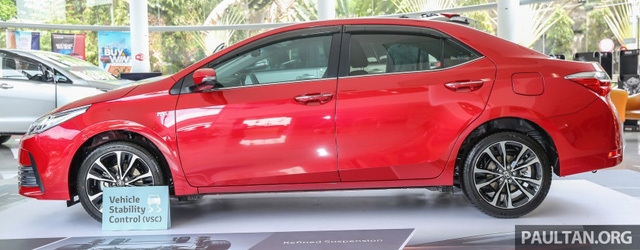  Dự kiến, Toyota Corolla Altis 2017 sẽ sớm ra mắt tại các thị trường Đông Nam Á khác, trong đó có cả Việt Nam. 