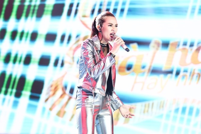 Hot girl cua Sing My Song khien Duc Tri nho Ho Ngoc Ha hinh anh 2