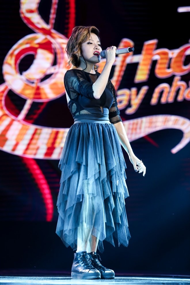Hot girl cua Sing My Song khien Duc Tri nho Ho Ngoc Ha hinh anh 8