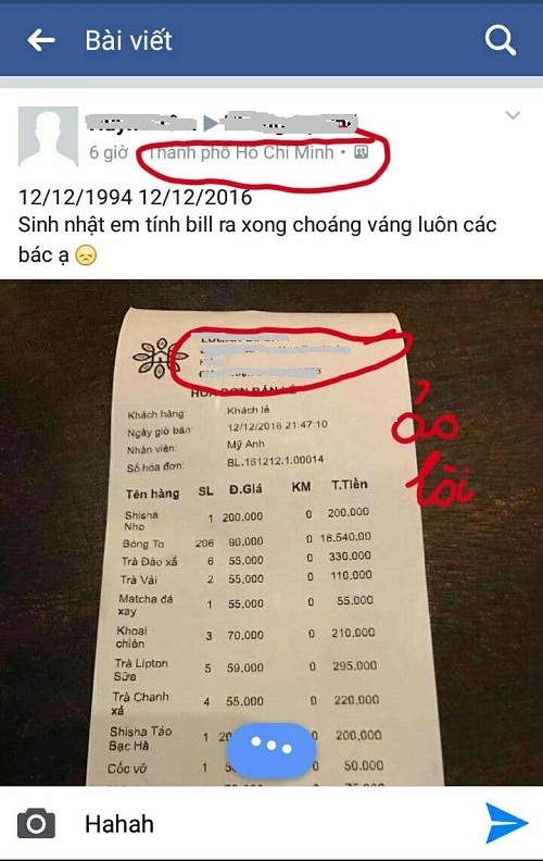 hoa don bong cuoi het 18,5 trieu dong gay xon xao dan mang hinh anh 3