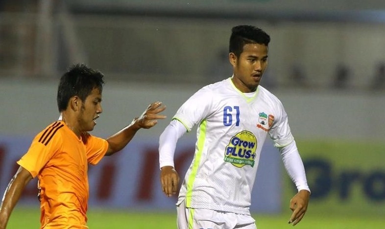 Lê Đức Lương khẳng định được khả năng của mình tại V.League trước khi được CLB Hàn Quốc để mắt đến. 