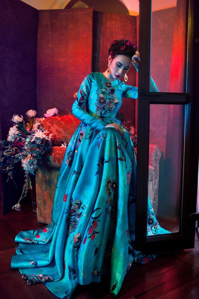 Angela Phuong Trinh quyen ru trong dam da hoi haute couture hinh anh 3