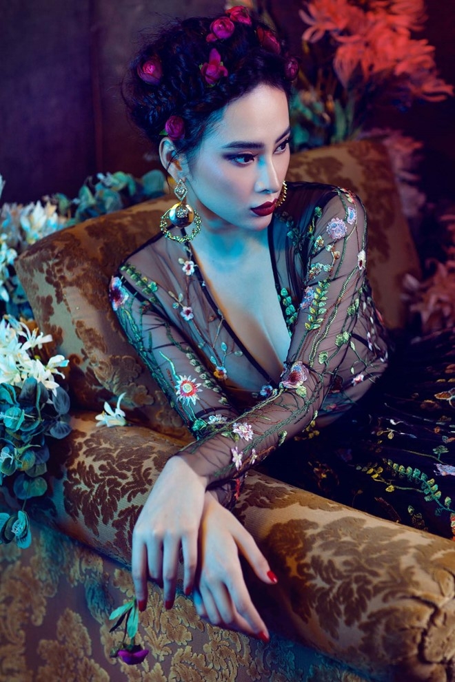 Angela Phuong Trinh quyen ru trong dam da hoi haute couture hinh anh 6