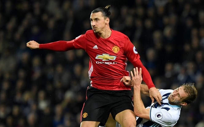 Ibrahimovic đang giúp Man United hồi sinh /// AFP