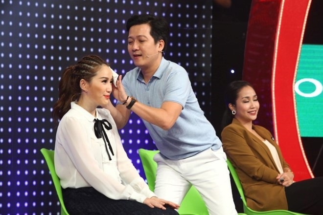 Truong Giang lao len san khau om cham Bao Thy hinh anh 2