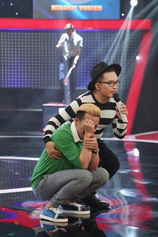 Truong Giang lao len san khau om cham Bao Thy hinh anh 3
