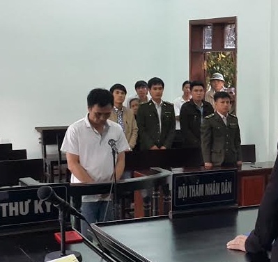  Bị cáo Hoàng Anh Tuấn tại phiên tòa 
