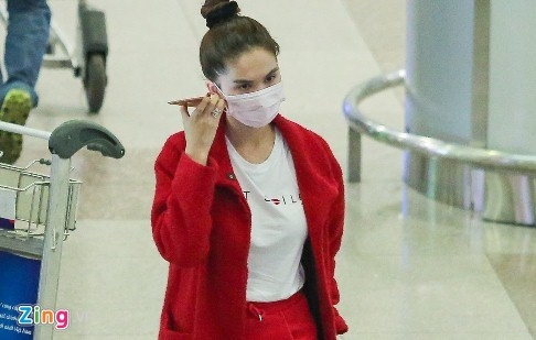 Ngoc Trinh bit kin mat khi ve nuoc sau ky nghi voi ban trai hinh anh 8