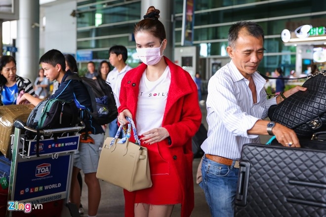 Ngoc Trinh bit kin mat khi ve nuoc sau ky nghi voi ban trai hinh anh 11