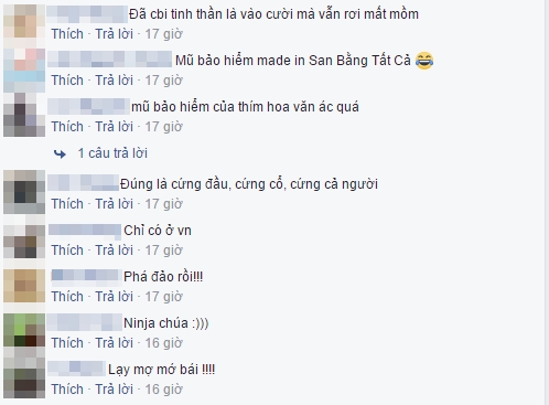 Nhiều bình luận hài huớc, châm biếm lẫn lắc đầu ngao ngán vì sự liều lĩnh của người phụ nữ.