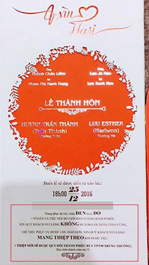 dam cuoi tran thanh - hari won: vi sao lai duoc quan tam dac biet? - 5