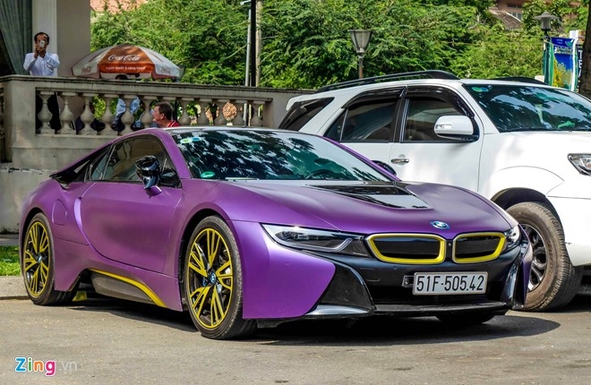 BMW i8 do mau tim tai Sai Gon hinh anh 3