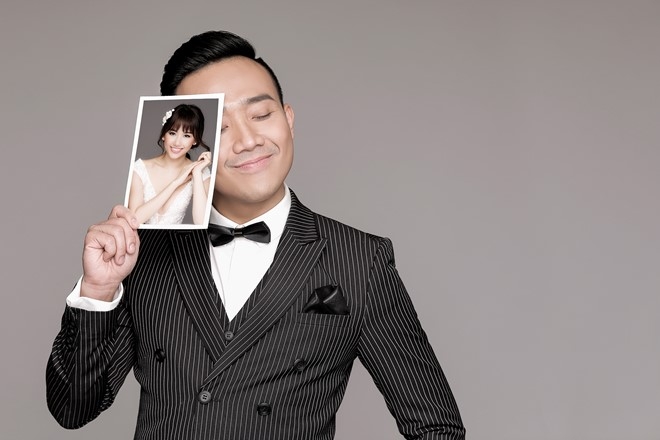 Hari Won - Tran Thanh tinh nghich trong anh cuoi hinh anh 5