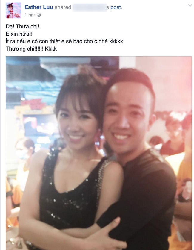 Hari Won phủ nhận việc mang thai với Trấn Thành, bác bỏ nghi vấn cưới chạy bầu - Ảnh 1.
