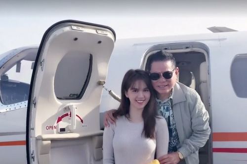 Vừa qua, Ngọc Trinh sang Mỹ thăm  người yêu và ra mắt gia đình bạn trai.
