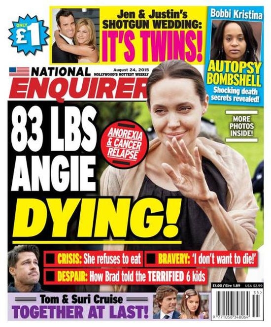 Angelina Jolie giờ đây chỉ còn 34 kg dù cao gần 1m70? - Ảnh 3. Angelina Jolie giờ đây chỉ còn 34 kg dù cao gần 1m70? - Ảnh 3.