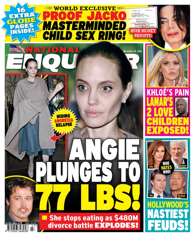 Angelina Jolie giờ đây chỉ còn 34 kg dù cao gần 1m70? - Ảnh 13. Angelina Jolie giờ đây chỉ còn 34 kg dù cao gần 1m70? - Ảnh 13.