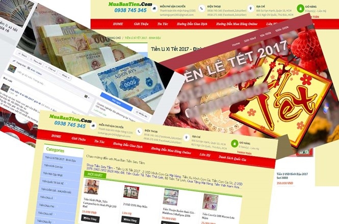 Săn lùng tiền lì xì tết