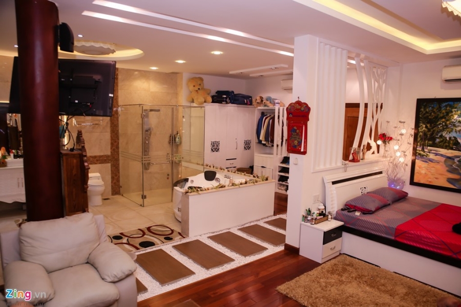 Tham biet thu moi xay, rong 700 m2 cua Ly Hung hinh anh 11