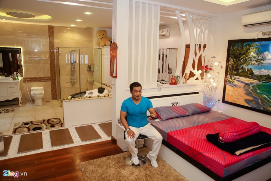 Tham biet thu moi xay, rong 700 m2 cua Ly Hung hinh anh 12