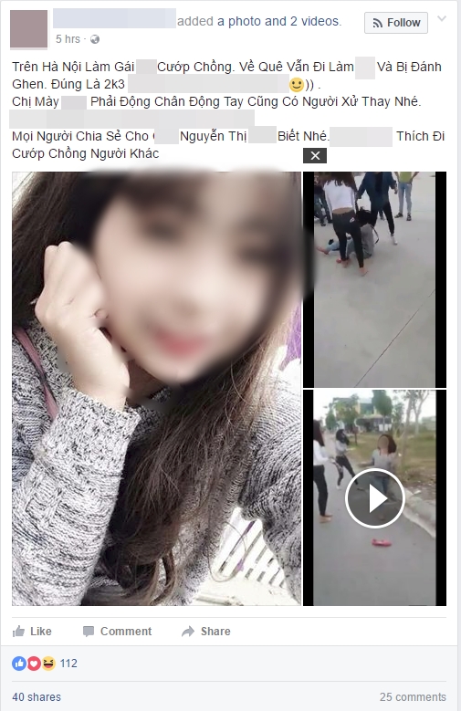 Nghi cướp chồng người khác, cô gái trẻ bị nhóm người lao vào đánh đập dã man - Ảnh 1.