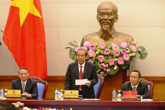 Phó Thủ tướng Thường trực Trương Hòa Bình chủ trì Hội nghị trực tuyến toàn quốc tổng kết năm an toàn giao thông