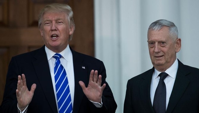 Căng thẳng giữa ông Donald Trump và bộ trưởng quốc phòng chỉ định