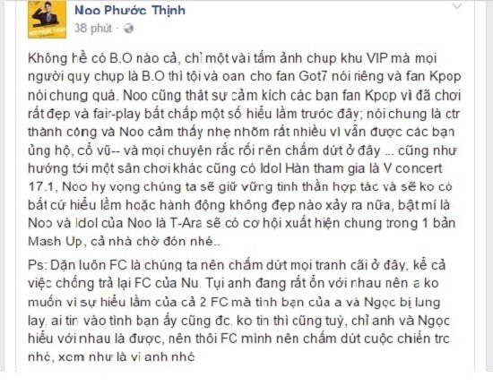 Sự thật màn tẩy chay đáng sợ với Noo Phước Thịnh
