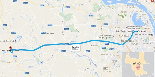 Ha Noi sap khoi cong tuyen buyt nhanh BRT thu 2 dai 35 km hinh anh 2