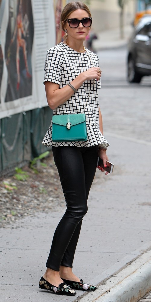 Doi giay bet theu hoa khien Olivia Palermo me man hinh anh 4