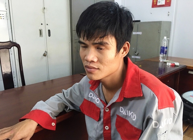Chu Văn Hùng đang bị Công an quận Thủ Đức tạm giữ điều tra về hành vi Chống người thi hành công vụ.