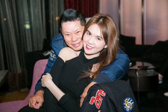 Ty phu Hoang Kieu khoe anh duoc Ngoc Trinh cham soc hinh anh 3