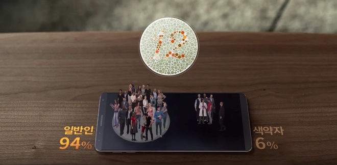 Samsung tiet lo thiet ke Galaxy S8 khi quang cao man AMOLED hinh anh 1
