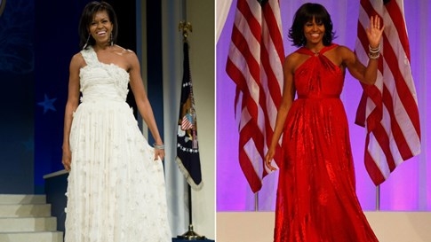 Đầm dạ hội nào cho đệ nhất phu nhân tương lai Melania Trump? - ảnh 1