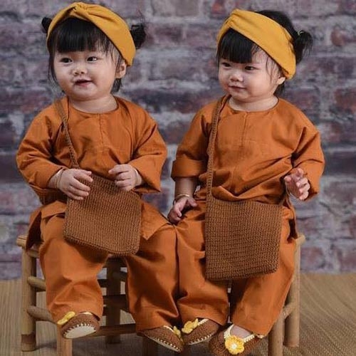 hai co nhoc song sinh dang yeu tua bup be dang khien dan tinh