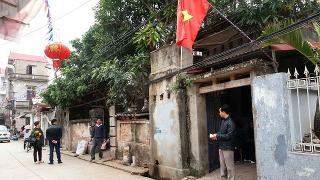 Ngôi nhà bố mẹ vợ đối tượng Hiền. Ảnh: Đ.Tuỳ 