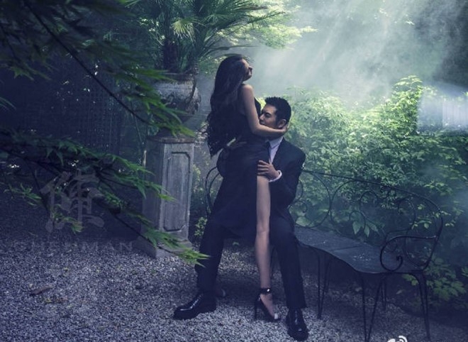 Anh cuoi bay gio moi cong bo cua Angelababy, Huynh Hieu Minh hinh anh 2