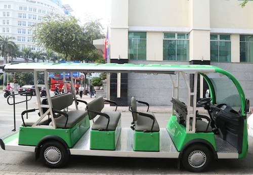 tp.hcm: 2 tuyen xe buyt dien se mien phi thang dau tien hinh anh 2