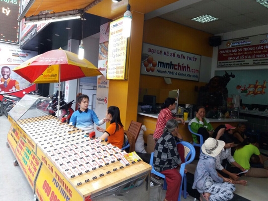  Một đại lý vé số truyền thống và điện toán lớn tại quận Gò Vấp, TP HCM 