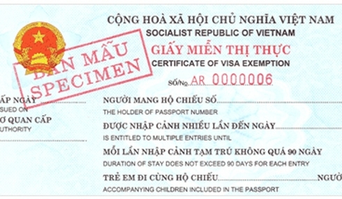 Từ ngày 1/2, cấp thị thực điện tử cho người nước ngoài nhập cảnh