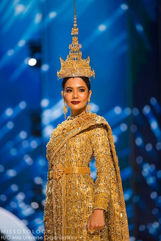 Ban ket Miss Universe: Le Hang gay tranh cai o cac phan thi hinh anh 12