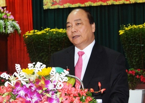 Thu tuong Nguyen Xuan Phuc chuc Tet tai Da Nang hinh anh 1