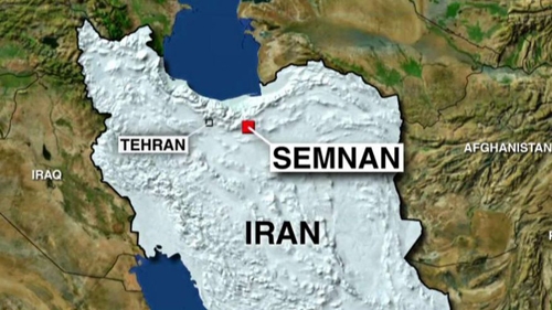 [Caption]vụ phóng phóng diễn ra hôm 29/1 từ một địa điểm gần Semnan, phía đông thủ đô Tehran. 