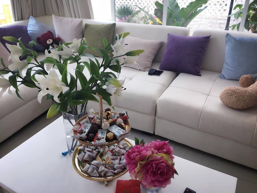 thuy tien, cong vinh don tet vien man trong biet thu trieu do hinh anh 10