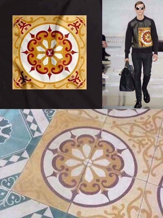 Thiet ke Louis Vuitton su dung hoa tiet gach hoa Viet Nam? hinh anh 1